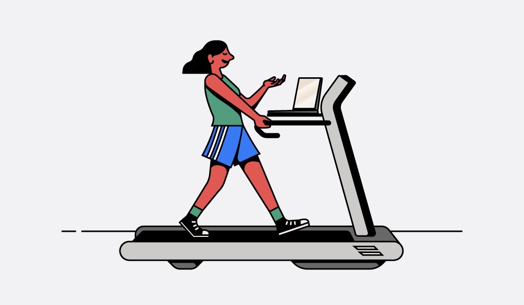 We tried the standing desk and treadmill trend to see if it's